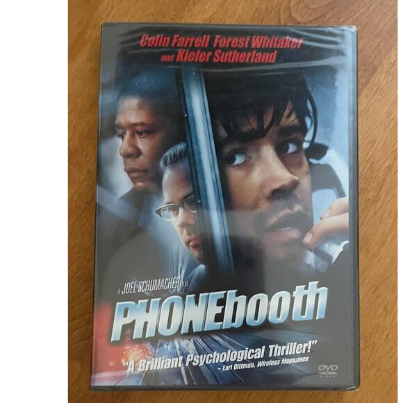 Phonebooth DVD Colin Farrell 2002 Movie (NEW/SEALED) - Picture 1 of 2